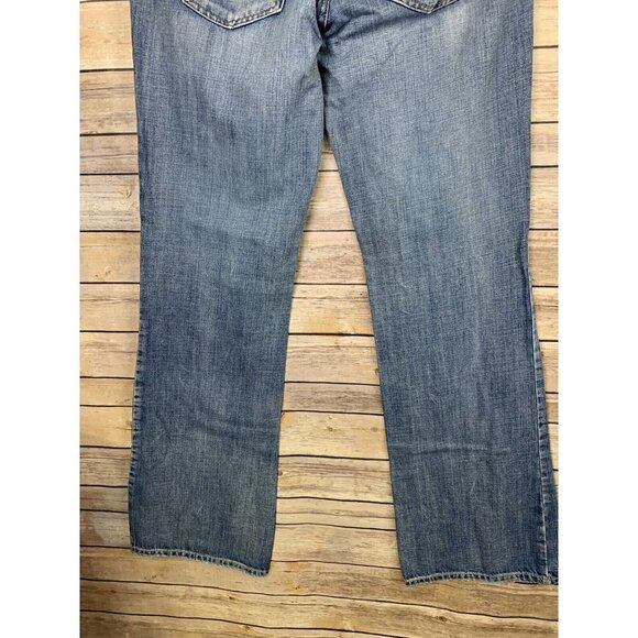 American Eagle Womens 8 Long Favorite Boyfriend Jeans Distressed Denim - Picture 6 of 10